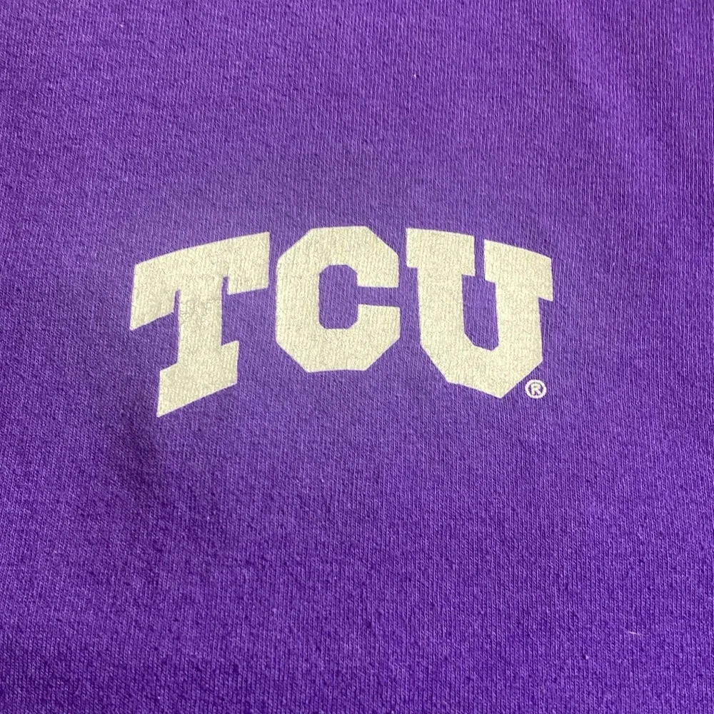 Pre Owned Unisex 2XL Purple Gildan TCU T Shirt - Picture 7 of 7